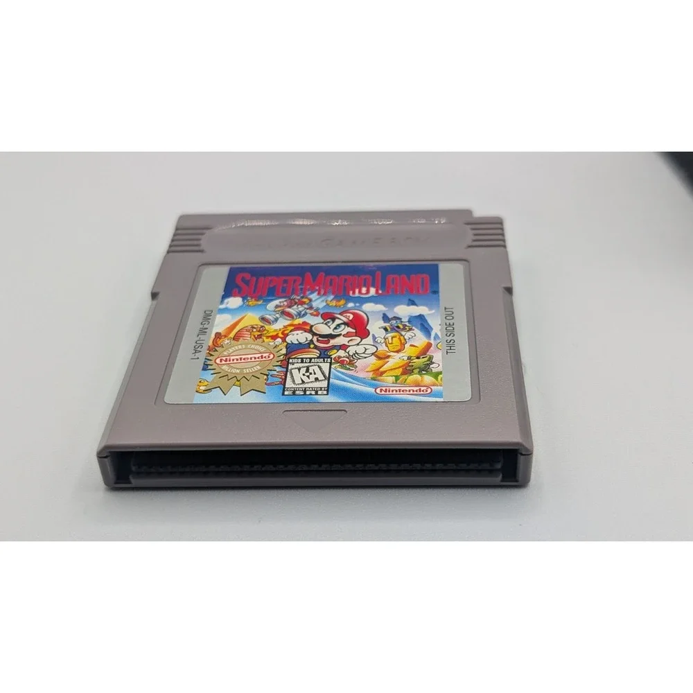 Super Mario Land (Nintendo Game Boy, 1989) With Plastic Case